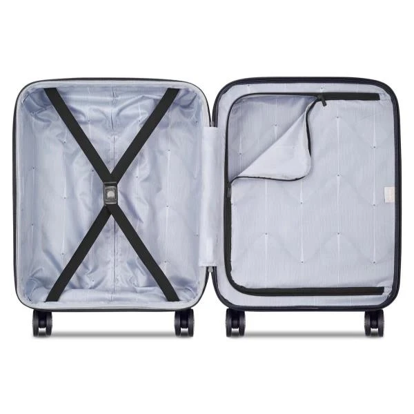 Βαλίτσα Καμπίνας Σκληρή Επεκτεινόμενη Delsey Meteor Spinner 55cm Black ΒΑΛΙΤΣΕΣ & ΣΑΚΟΙ ΤΑΞΙΔΙΟΥ