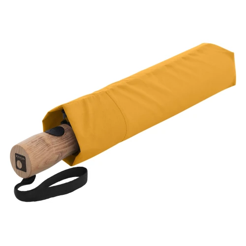 Oμπρέλα Bροχής Knirps Timber Duomatic 42301368 Curcuma Μουσταρδί
