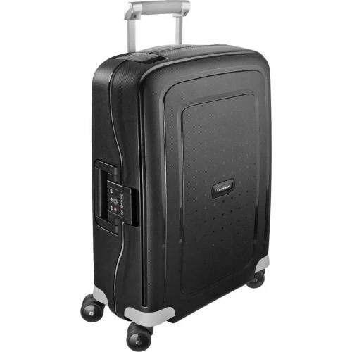 Βαλίτσα Καμπίνας Σκληρή Samsonite S Cure Spinner 55cm 49539-1041 Black