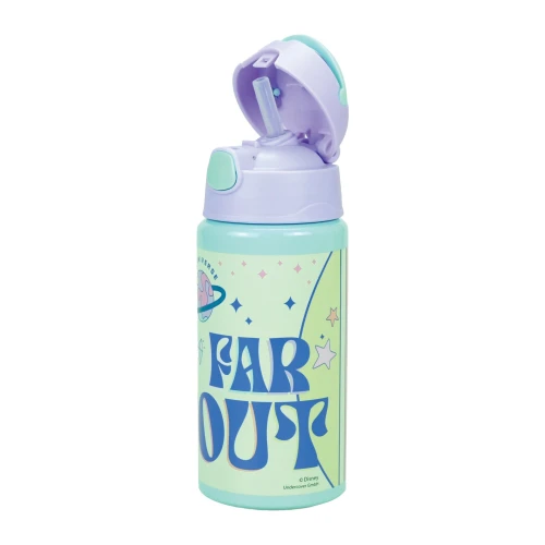 Παγούρι Αλουμινιου με καλαμάκι 500ml Gim 552-04248 Stitch
