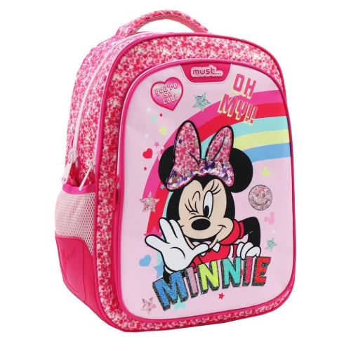 Σακίδιο Πλάτης Δημοτικού Disney Must Minnie Mouse  562944 Ροζ