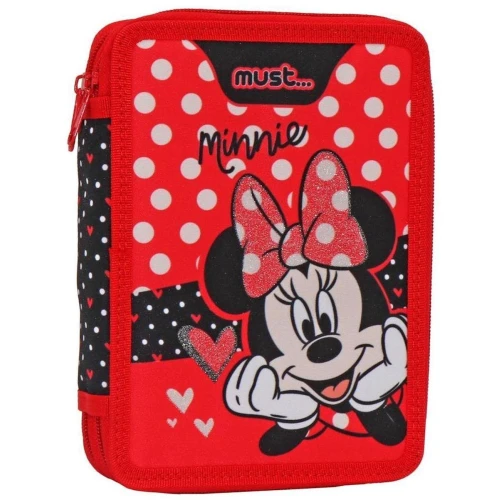 Κασετίνα Διπλή (Γεμάτη) Must Minnie Mouse 563480