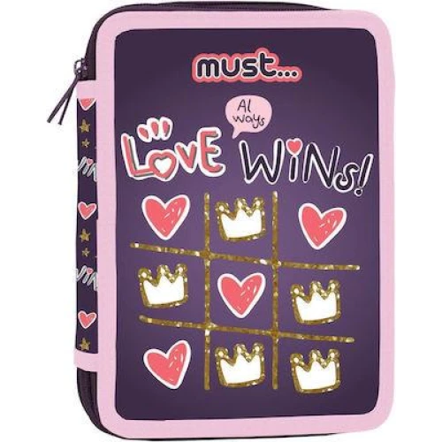 Κασετίνα Διπλή (Γεμάτη) Must Love Wins 585096