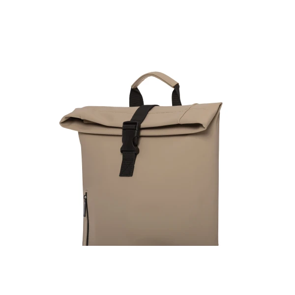 Σακίδιο Πλάτης Roll Top Laptop 6001 Small Paulter Beige ΣΑΚΙΔΙΑ ΠΛΑΤΗΣ