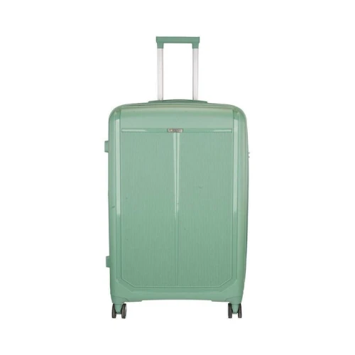 Βαλίτσα Σκληρή Μεγάλη RCM 625-28 Επεκτεινόμενη Πράσινο