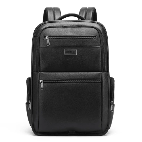 Σακίδιο Πλάτης Δερμάτινο Bange 17Lt 6626 Laptop 15.6 Μαύρο