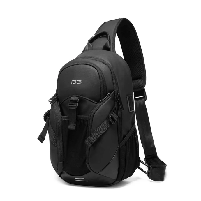 Τσάντα Ώμου Διαγώνια Bange Crossbody 77120 μαύρο ΤΣΑΝΤΕΣ & ΠΟΡΤΟΦΟΛΙΑ