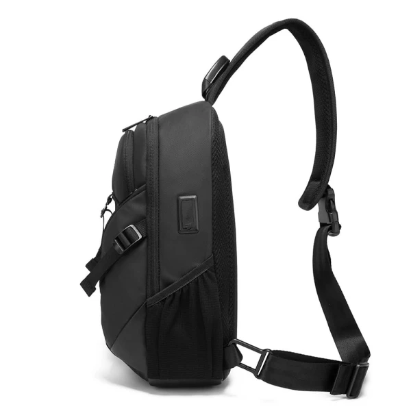 Τσάντα Ώμου Διαγώνια Bange Crossbody 77120 μαύρο ΤΣΑΝΤΕΣ & ΠΟΡΤΟΦΟΛΙΑ