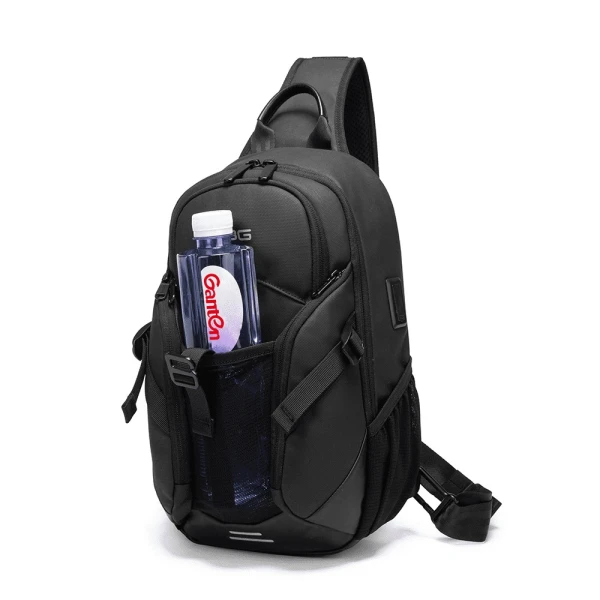 Τσάντα Ώμου Διαγώνια Bange Crossbody 77120 μαύρο ΤΣΑΝΤΕΣ & ΠΟΡΤΟΦΟΛΙΑ