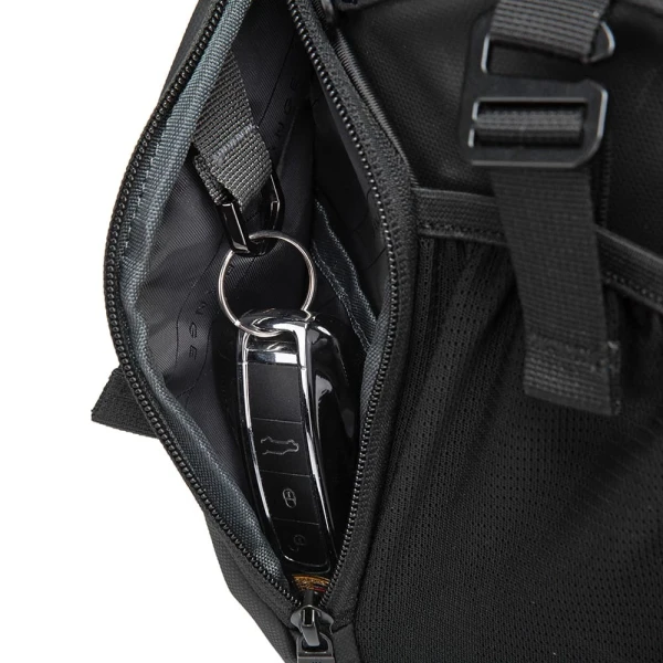 Τσάντα Ώμου Διαγώνια Bange Crossbody 77120 μαύρο ΤΣΑΝΤΕΣ & ΠΟΡΤΟΦΟΛΙΑ