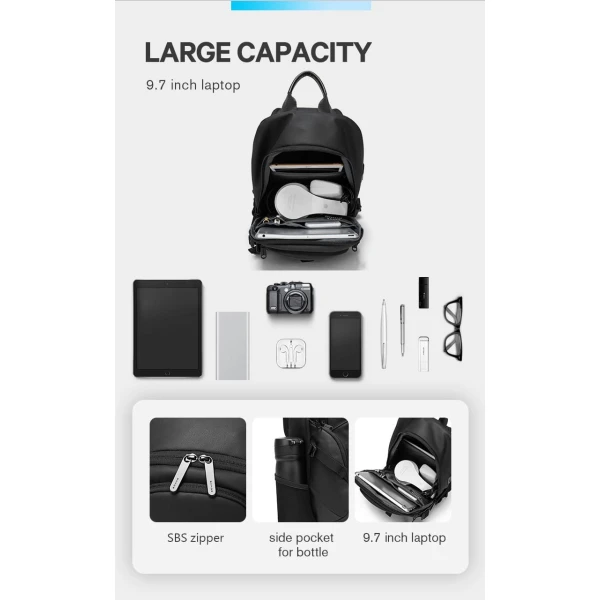 Τσάντα Ώμου Διαγώνια Bange Crossbody 77120 μαύρο ΤΣΑΝΤΕΣ & ΠΟΡΤΟΦΟΛΙΑ