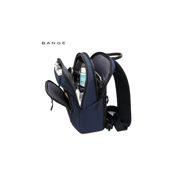 Τσάντα Ώμου Διαγώνια Bange Crossbody 7868 Μπλέ