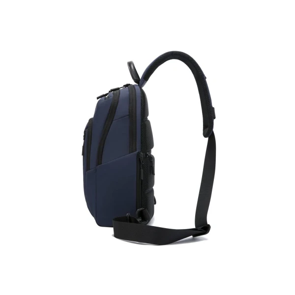 Τσάντα Ώμου Διαγώνια Bange Crossbody 7868 Μπλέ