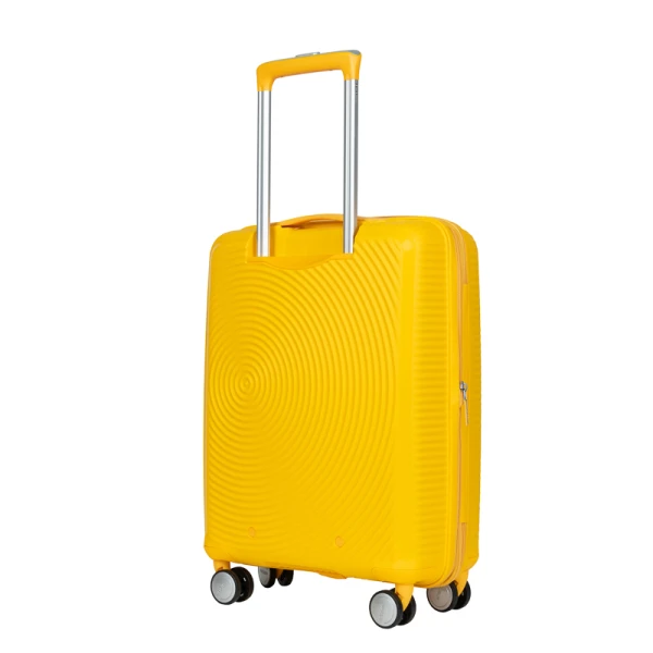 Βαλίτσα Καμπίνας Σκληρή American Tourister Soundbox Spinner 55cm Exp 88472-1371 Golden Yellow ΒΑΛΙΤΣΕΣ & ΣΑΚΟΙ ΤΑΞΙΔΙΟΥ