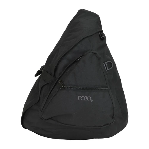 Σακίδιο Πλάτης- Χιαστή Polo Body Bag 9-07-960-02 Μαύρο