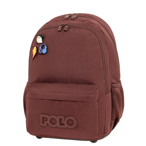 Σακίδιο Πλάτης POLO Pins 901059-3400 Μπορντώ