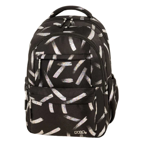 Σακίδιο Πλάτης POLO Sparkle 901061-8364 Black Sparkle
