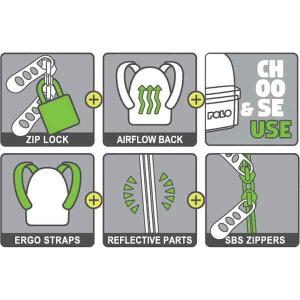 Σακίδιο Πλάτης POLO Original 2025 901135-7565 Mustard Yellow