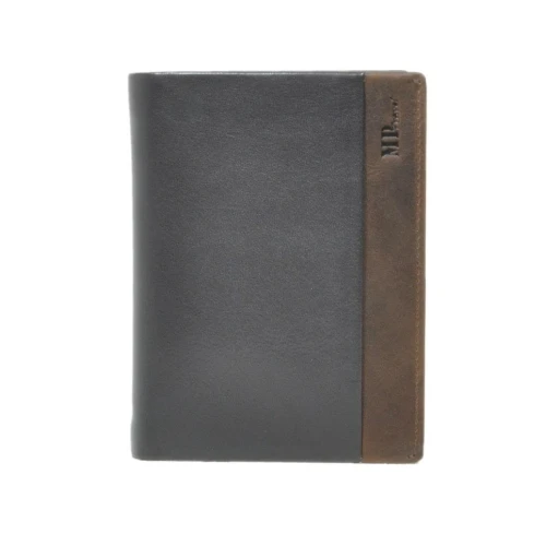 Πορτοφόλι Oρθιο Δερμάτινο Marta Ponti Travel B123292-D.BR Dark Brown