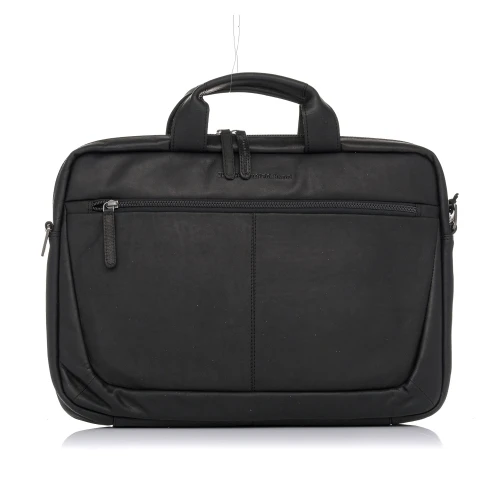 Επαγγελματική Τσάντα - Χαρτοφύλακας Δερμάτινος The Chesterfield Brand Stephanie C48.070800 Black