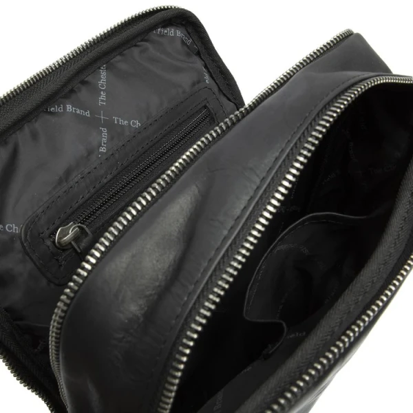Τσαντάκι 'Ωμου Δερμάτινο The Chesterfield Brand Alva C48.095500 Black
