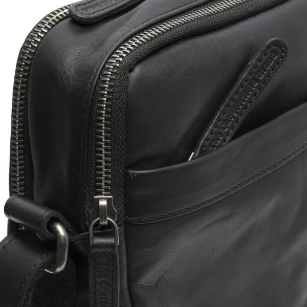 Τσαντάκι 'Ωμου Δερμάτινο The Chesterfield Brand Alva C48.095500 Black