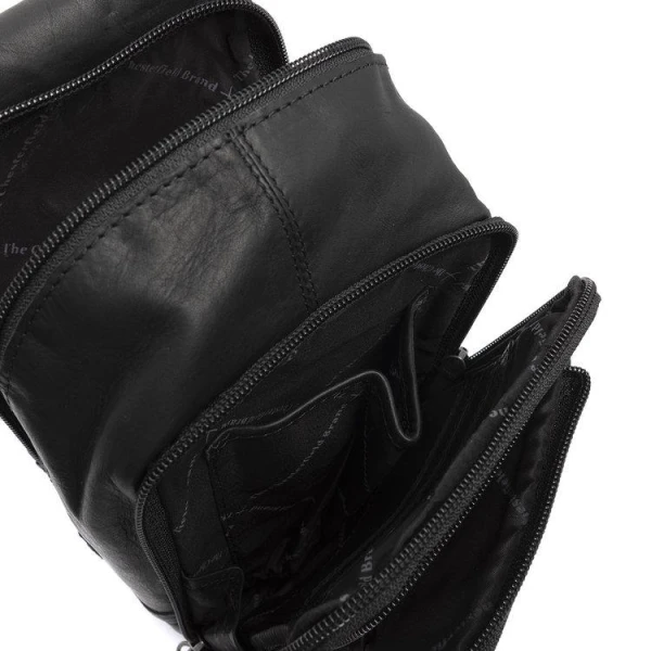 Τσαντάκι Ώμου Διαγώνιο (Sling) The Chesterfield Brand Riga C58.028400 Black ΤΣΑΝΤΕΣ & ΠΟΡΤΟΦΟΛΙΑ