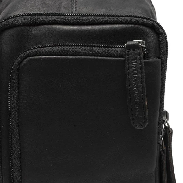 Τσαντάκι Ώμου Διαγώνιο (Sling) The Chesterfield Brand Riga C58.028400 Black ΤΣΑΝΤΕΣ & ΠΟΡΤΟΦΟΛΙΑ