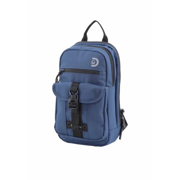 Σακίδιο Πλάτης - Διαγώνιο Discovery Shield Rpet Sling Bag D00116.39 Μπλε Σακίδιο Πλάτης - Διαγώνιο Discovery Shield Rpet Sling Bag D00116.39 Μπλε