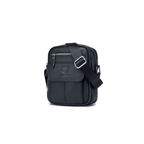 Δερμάτινο Τσαντάκι ¨Ωμου Bull Captain DJB016 Μαύρο