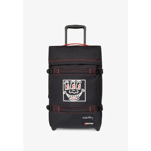 Βαλίτσα Καμπίνας Μαλακή Eastpak Transit' R S |51x32.5x23cm| Keith Haring 3 Eyes