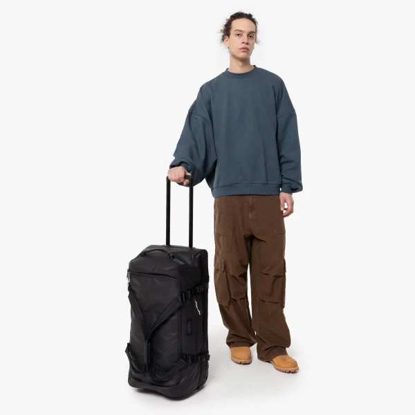 Σάκος Ταξιδίου - Σακίδιο Πλάτης Με Ρόδες Duffel Pack Wheel Eastpak (Medium) EK0A5BL14Y8 Tarp Black2