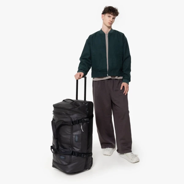 Σάκος Ταξιδίου- Πλάτης Με Ρόδες Duffel Pack Wheel Eastpak (Large) |78x38x36.5cm| Tarp Black2 Σάκος Ταξιδίου- Πλάτης Με Ρόδες Duffel Pack Wheel Eastpak (Large) |78x38x36.5cm| Tarp Black2