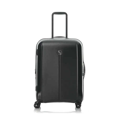 Βαλίτσα Μεσαία Σκληρή Verage Houston GM20075-M Spinner 67cm Black