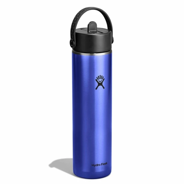 Hydro Flask Lightweight Wide Flex Straw Μπουκάλι Θερμός Ανοξείδωτο 710ml Saphire Blue Hydro Flask Lightweight Wide Flex Straw Μπουκάλι Θερμός Ανοξείδωτο 710ml Saphire Blue