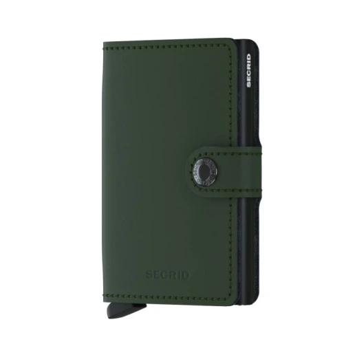 Πορτοφόλι - Καρτοθήκη Secrid Miniwallet Matte Green-Black