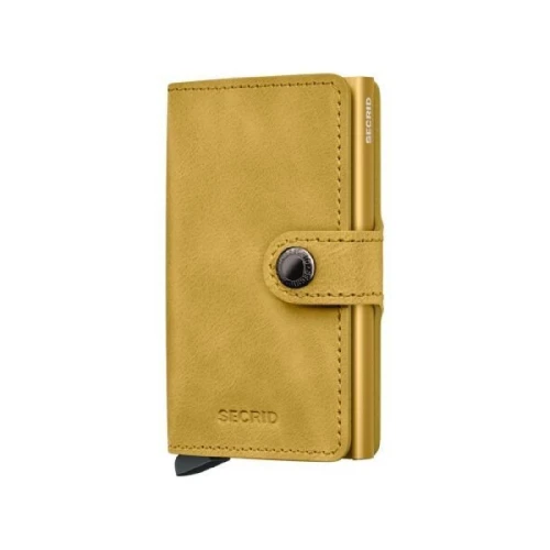 Πορτοφόλι - Καρτοθήκη Secrid Miniwallet Vintage Yellow