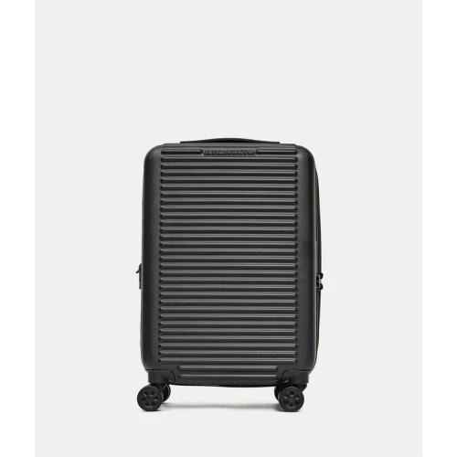 Βαλίτσα Καμπίνας Σκληρή Επεκτεινόμεvη Mandarina Duck P10FSV21-651 Spinner 55x35x23cm Black