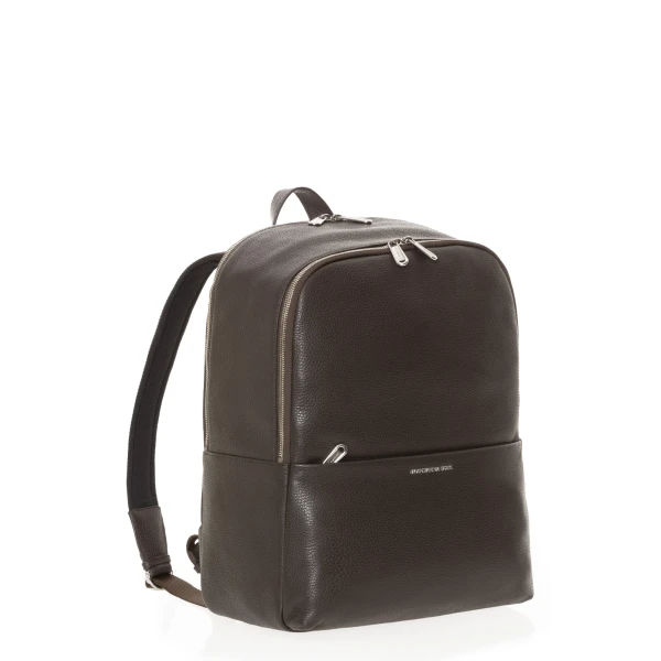Σακίδιο Πλάτης Δερμάτινο Mandarina Duck Mellow Urban Large Backpack P10MWT01 Mole ΣΑΚΙΔΙΑ ΠΛΑΤΗΣ