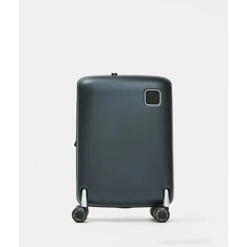 Mandarina Duck Sky Duck Βαλίτσα Καμπίνας Σκληρή Επεκτεινόμενη 55cm  P10OJV01-651 SBlack