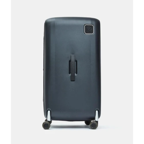 Βαλίτσα Μεγάλη Σκληρή Επεκτεινόμενη Mandarina Duck Sky Duck Hard Trunk P10OJV02 73cm Black