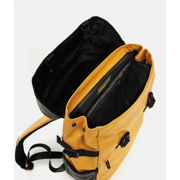 Σακίδιο Πλάτης Mandarina Duck Eco Coated Backpack P10OST05 Duck Yellow ΣΑΚΙΔΙΑ ΠΛΑΤΗΣ
