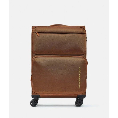 Βαλίτσα Μεγάλη Επεκτεινόμενη Μαλακή Mandarina Duck Zephyr P10OTV05 -A38 Spinner 83cm Marmalade