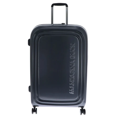 Βαλίτσα Μεγάλη Σκληρή Επεκτεινόμεvη Mandarina Duck Logoduck+ Metal P10OUV33 Spinner 75cm Antracite