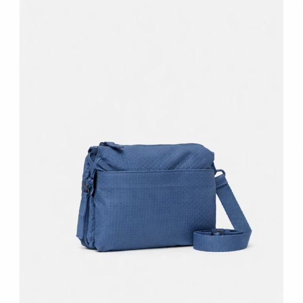 Τσαντάκι Ώμου Mandarina Duck Revival 2.0 Foldable Triple Pochette P10OXT01-22Q Vintage Indigo