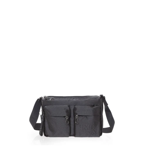 Τσάντα Ώμου Mandarina Duck MD20 Multipockets Crossbody Bag P10QMTX5-465 Steel