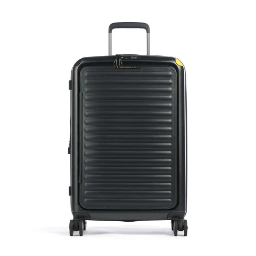 Βαλίτσα Μεσαία Σκληρή Επεκτεινόμεvη Mandarina Duck Smart Duck P10RJV02 69cm Dark Gloss