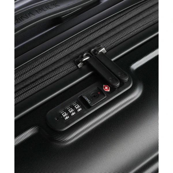 Βαλίτσα Μεσαία Σκληρή Επεκτεινόμεvη Mandarina Duck P10SZV33 Spinner 75cm Black ΒΑΛΙΤΣΕΣ & ΣΑΚΟΙ ΤΑΞΙΔΙΟΥ