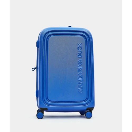 Βαλίτσα Μεγάλη Σκληρή Επεκτεινόμεvη Mandarina Duck P10SZV33 Spinner 75cm Electric Blue