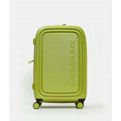 Βαλίτσα Μεγάλη Σκληρή Επεκτεινόμεvη Mandarina Duck P10SZV33 Spinner 75cm Mapo Green